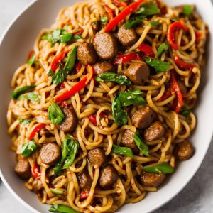 Sausage Noodles