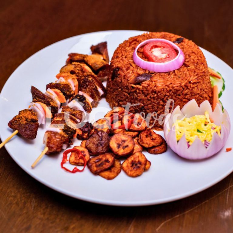 Jollof Rice with Pork